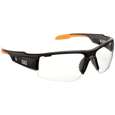 KLEIN TOOLS Safety Glasses, Semi-frame Clear 60161